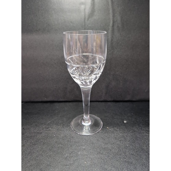 Miller Rogaska Garland Crystal Water Goblet, Clear Vintage Replacement Drinkware - Picture 1 of 10